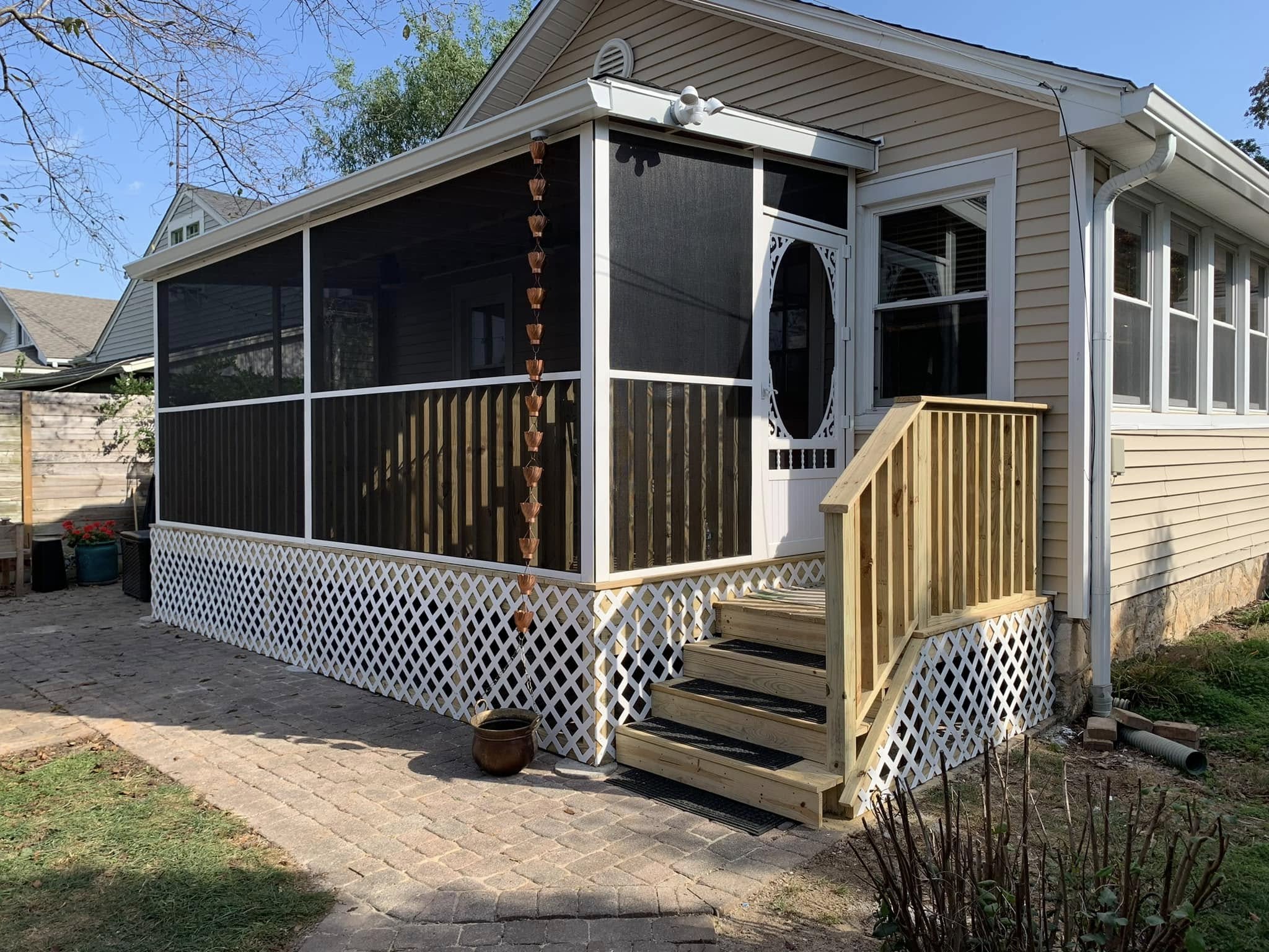 Porch and deck work